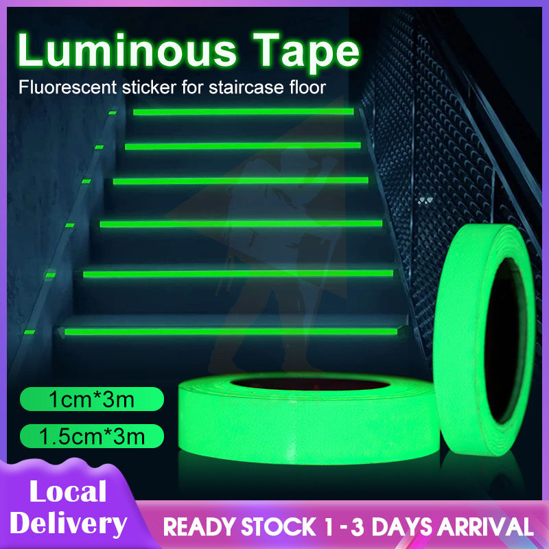 UV Reactive Tape Blacklight Fluorescent Tape Glow in The Dark Neon