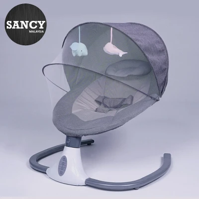 SANCY 4 Speed Baby Electric Rocking Chair Baby Swing Chair With Bluetooth Music And Timer - Fulfilled by SANCY (2)