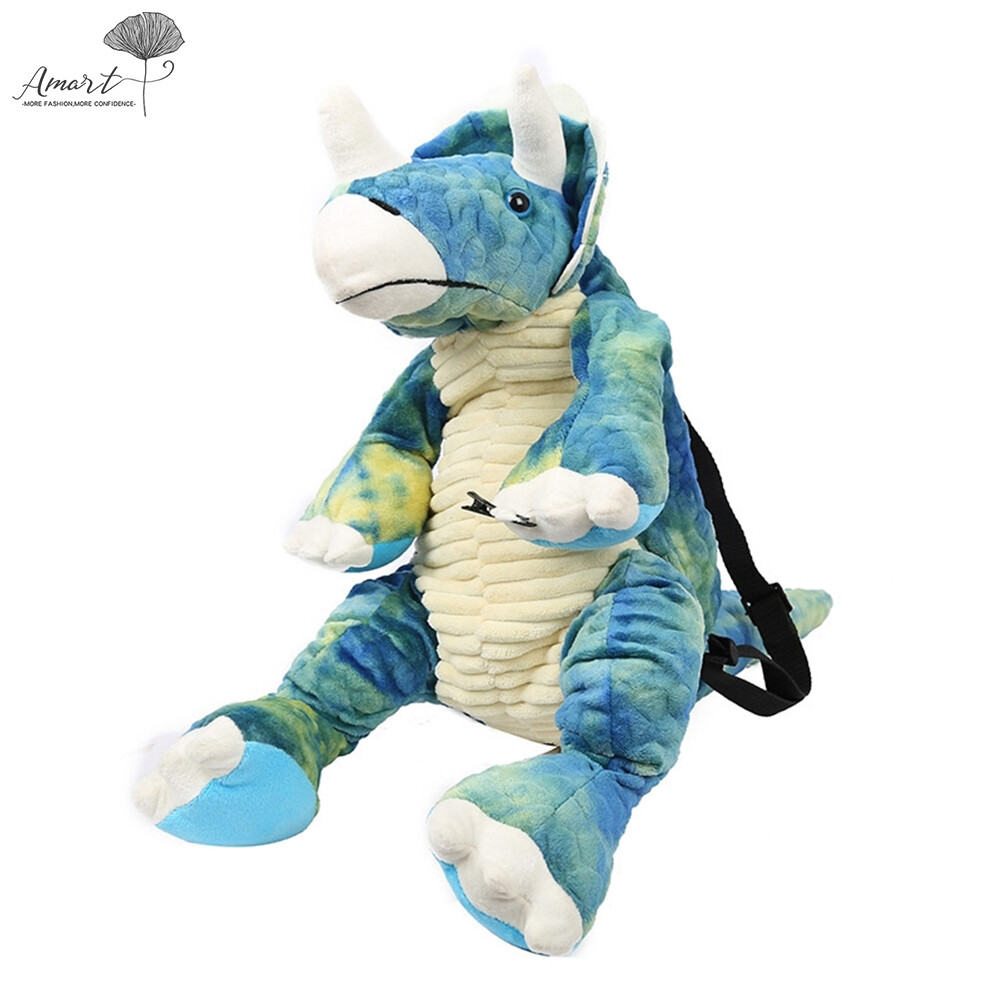 plush dinosaur backpack