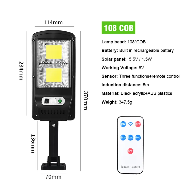 lampat solar lights 108