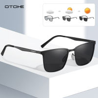 OTOHE แว่นตากันแดดผู้ชายแว่นโพลารอยด์ UV400ทรงสี่เหลี่ยมแว่นตาน้ำหนักเบาเป็นพิเศษป้องกันแสงสะท้อนแว่นตากันแดดขับรถกีฬากลางแจ้ง