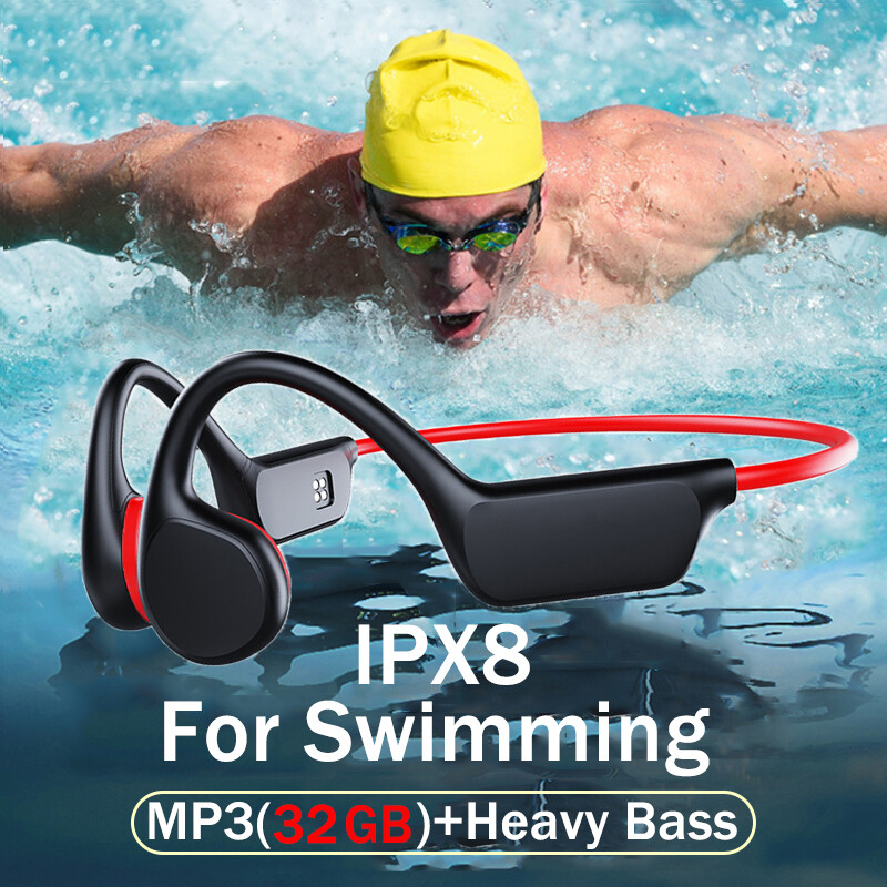 Swimming Pool Wireless Waterproof Earphones For Swimming Pool