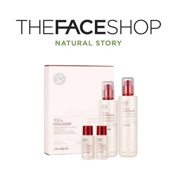 Gambar [THE FACE SHOP] Pomegranate and Collagen Skincare Gift Set