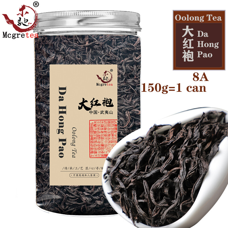 Mcgretea hồng trà wuyishan da hong pao 150g trà ô long wu yi shan dahongpao tea