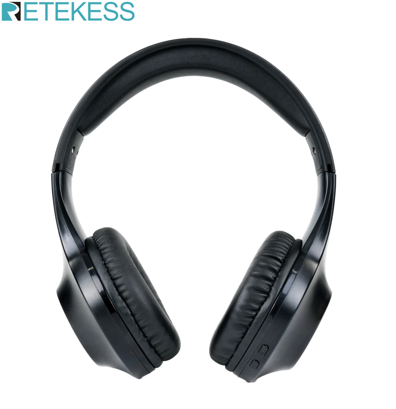 Retekess tr104 cộng với FM Đài phát thanh Băng đô có thể điều chỉnh những tai nghe nhẹ hỗ trợ đầu nhận AUX đầu vào thích hợp cho hội nghị Đào tạo nhà thờ dịch giải thích nghe Thi
