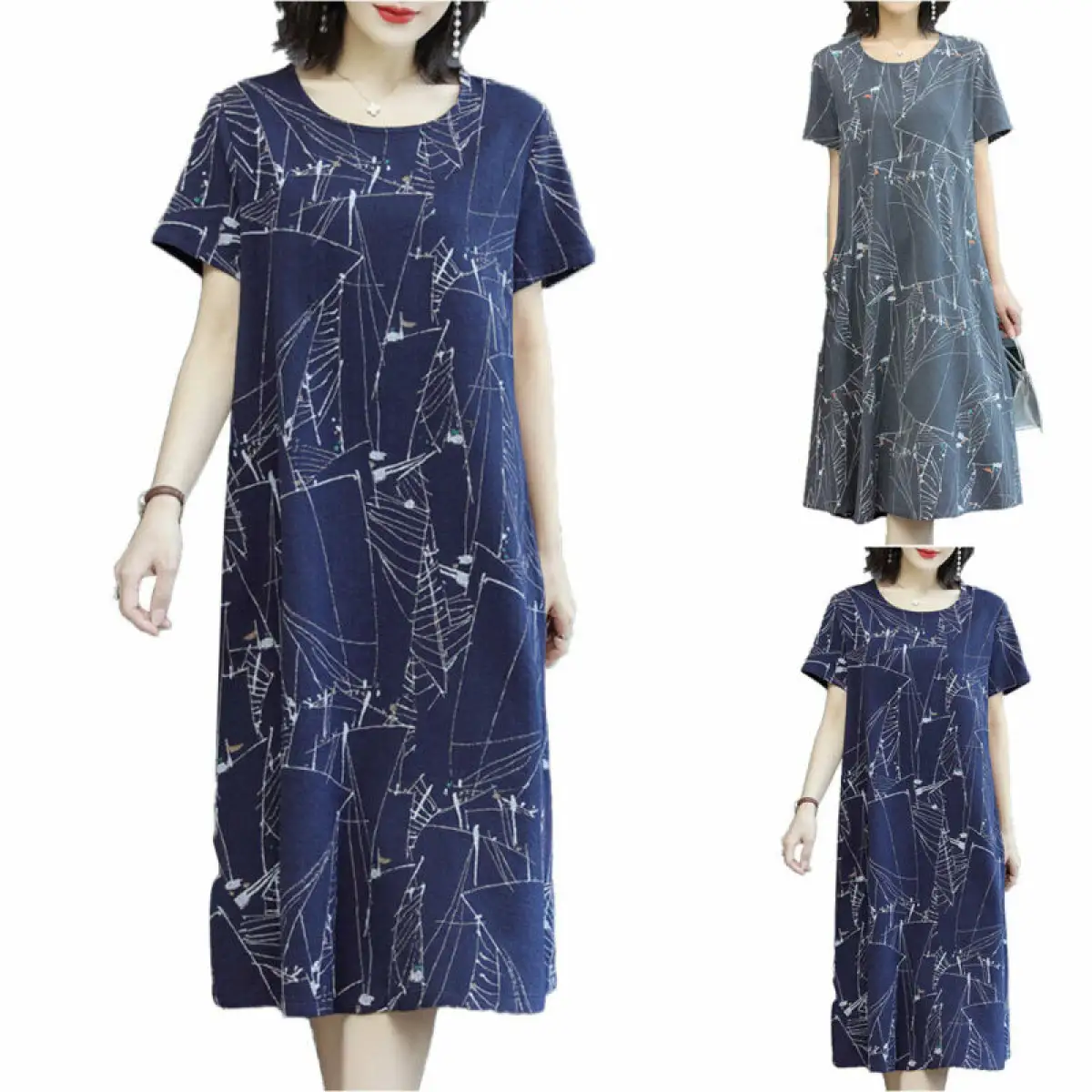 Ladies loose dresses uk Clearance