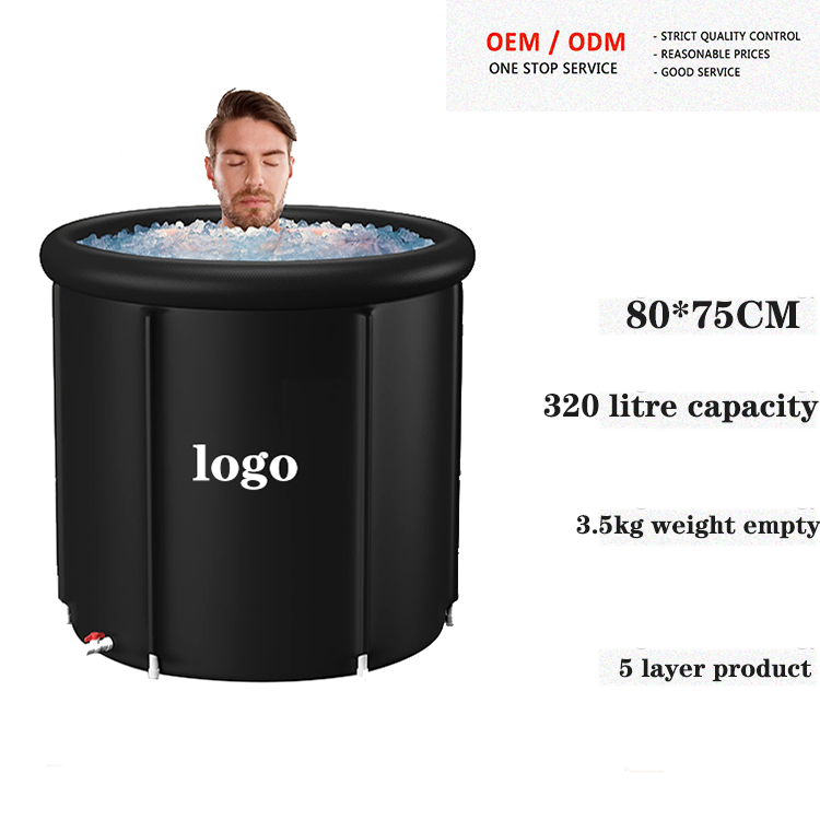 Bath Barrel Adult Foldable Household Whole Body Thickening Heating Bath Bucket inflatable Bathtub