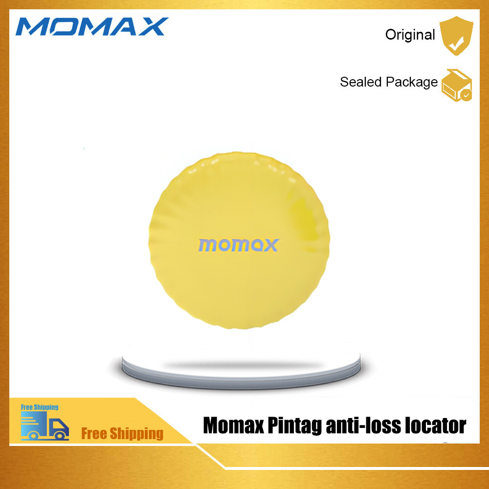Momax MFI certified PINTAG wireless positioning anti-lost device tracker car key luggage search anti-lost artifact suitable for iPhone/iPad/Mac ราคา 453 บาท*ส่งฟรี