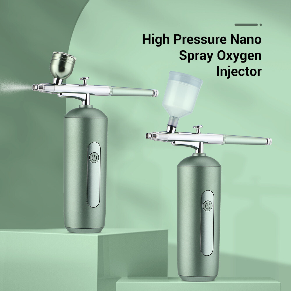 Romyse Đầu Phun Oxy Có Thể Sạc Lại Bằng USB Dụng Cụ Làm Đẹp Dưỡng Ẩm Áp Suất Cao Máy Tạo Độ Ẩm Phun Mặt Nano Máy Xông Hơi Mặt Cầm Tay