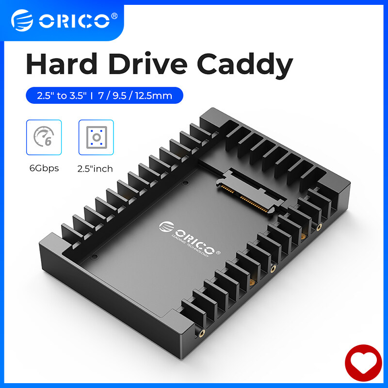 ORICO 2.5-3.5 Inch Hard Drive Caddy Hỗ Trợ SATA 3.0 Hỗ Trợ 7 / 9.5/12.5Mm 2.5 Inch SATA Ổ Cứng Và Ổ