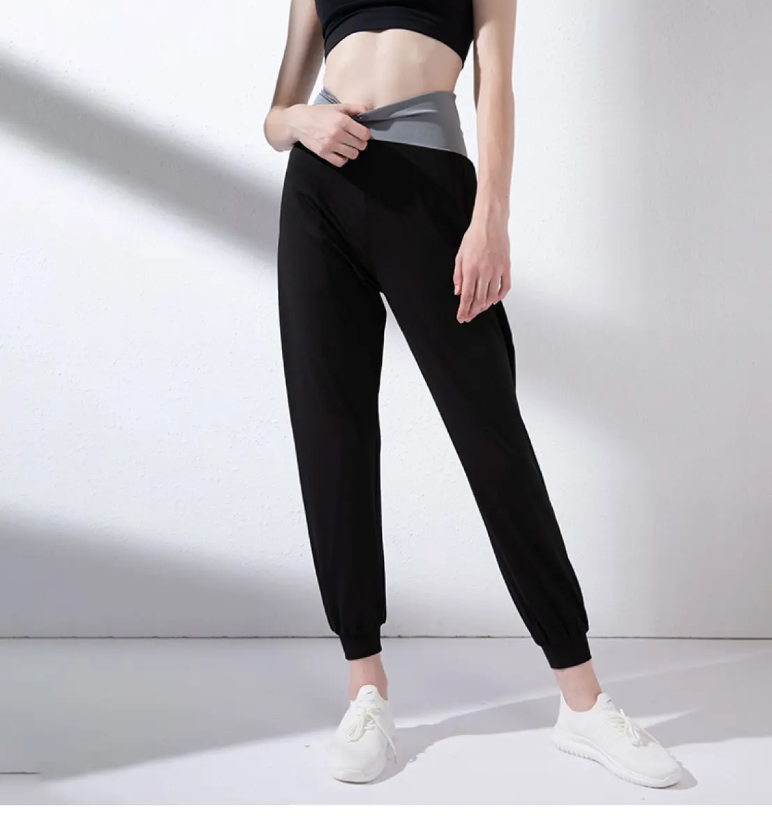 Quần Tập Thể Thao Dang Rộng Cho Nữ Quần Yoga Dai ống Rộng Cạp Cao Kho Nhanh Lazada Vn