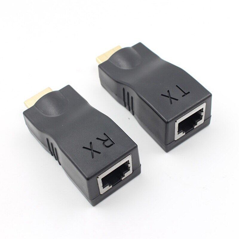 Bộ Chuyển Đổi Mạng LAN 4K 3D HDMI 1.4 30M Sang RJ45 Qua Mạng Cat 5e 6 3