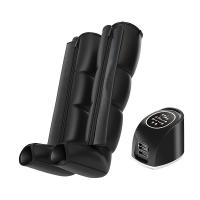 Suolaer 4Air Wave Compression Leg Arm Waist Massager Device for Thigh Foot Elder Gift Health Care Calf 360° Air Pressure Muscle Massager Relax Machine