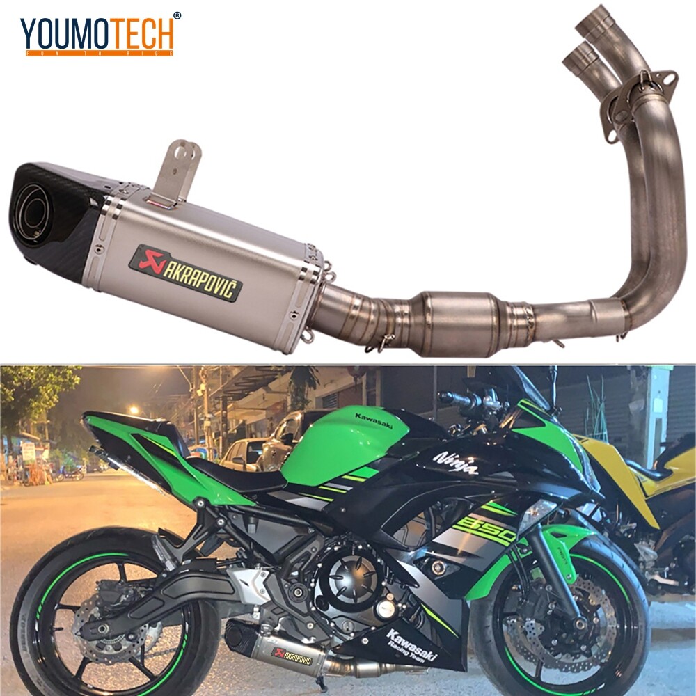 Ninja 650 store full system exhaust