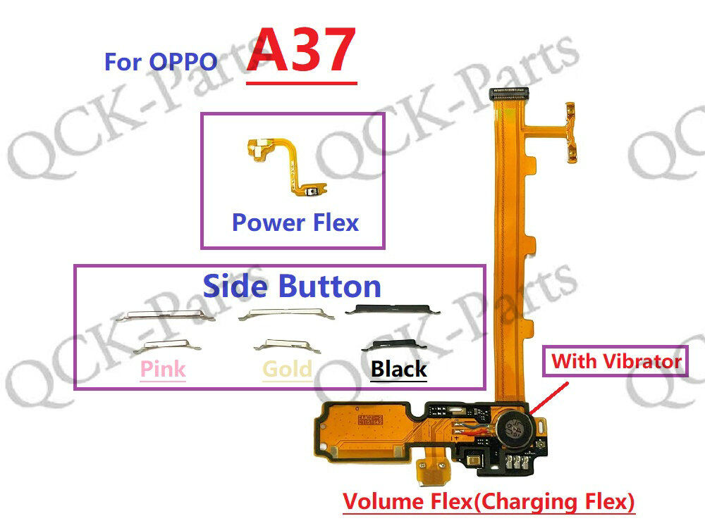 Cáp dẻo tắt nguồn cho Oppo A37 a37m