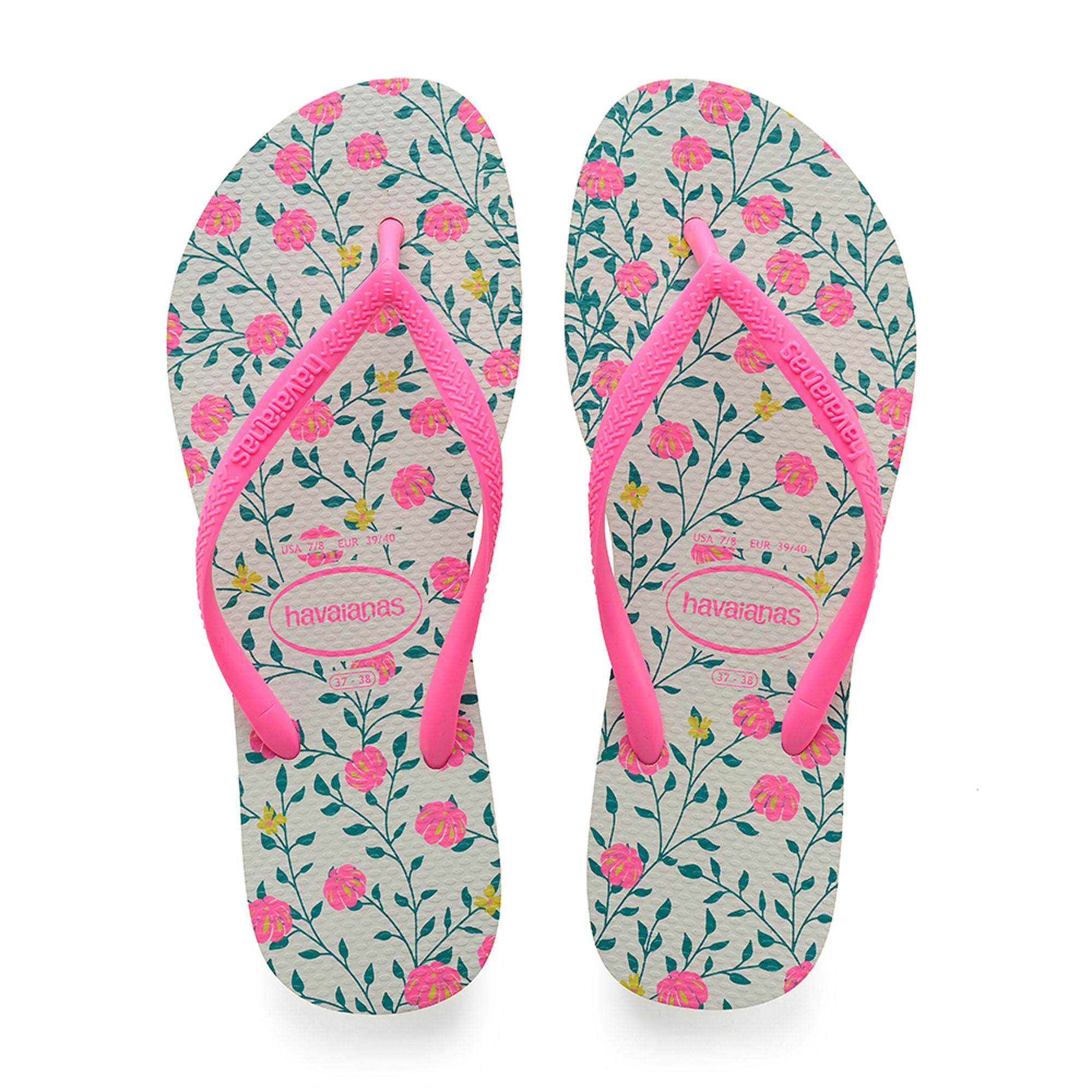 havaianas slim animal coral