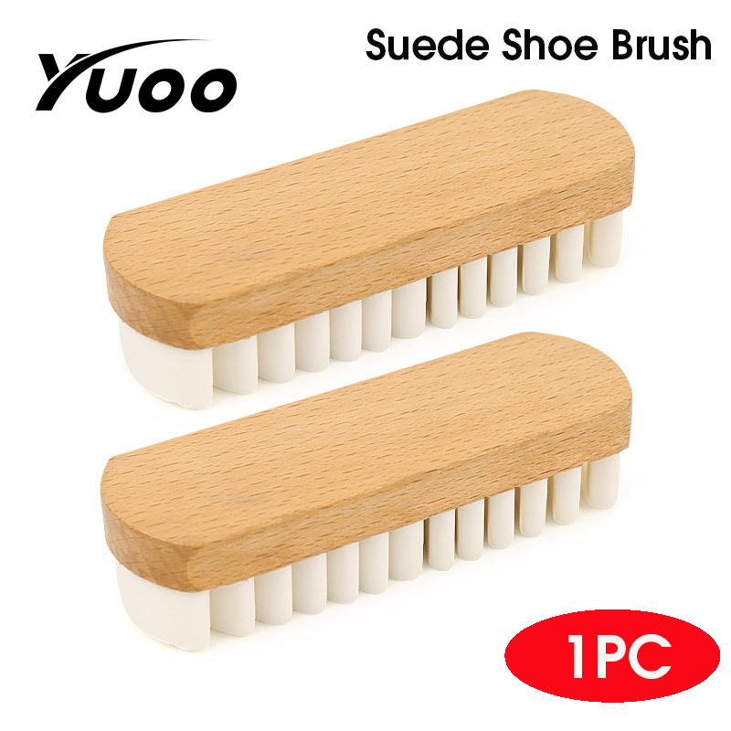 Yuoo da lộn bàn chải làm sạch bàn chải đánh giày đồ lau giày cho da lộn nubuck Chất liệu Scrubber cục gôm kèm chổi
