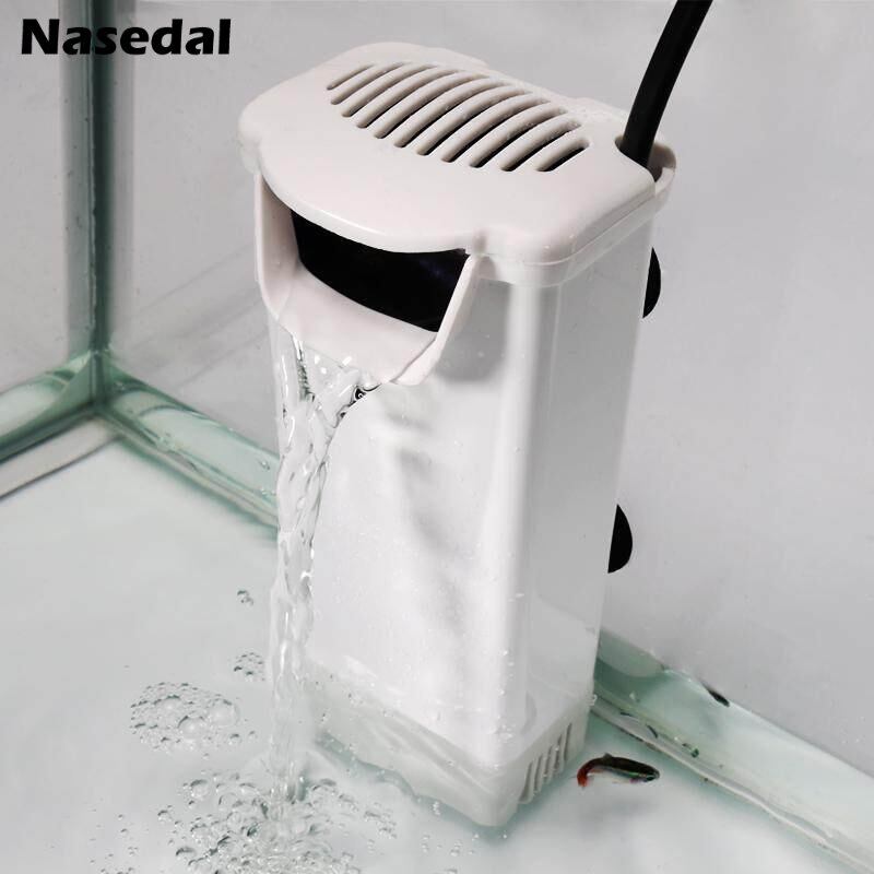 3 W 200L/H Thác Nước Lọc Hồ Bơm Rùa Cá Mực Nước Thấp Lọc Oxy Bơm Cá Rùa động vật bò sát Nguồn 220-240 V