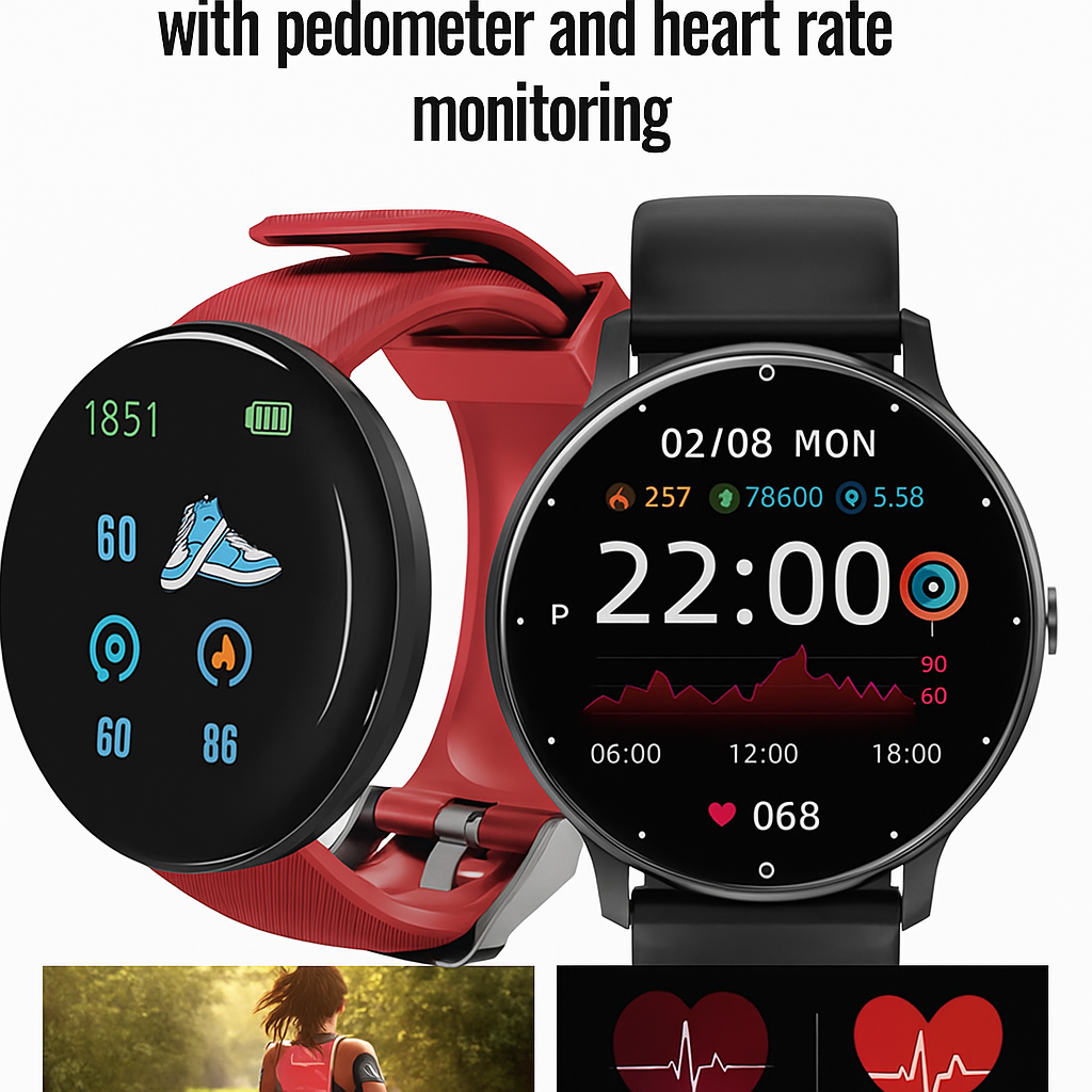 Smartwatch With Heart Rate And Blood Pressure Monitoring Function Waterproof Sports Watch Bluetooth Call Health Watch心率血压监测运动手表 Harga  22 Ringgit*Penghantaran Percuma