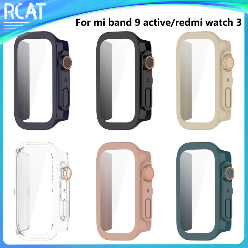 Screen Frame Protections Case Anti dusts & Drop Resistant Shockproof & Dustproof Smartwatch Protector for Band 9 Active/redmi watch 3 ราคา 28 บาท*ส่งฟรี