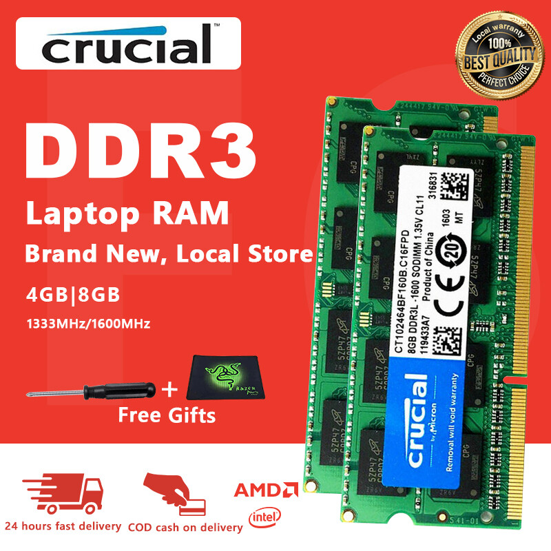 Buy 8gb Ram Ddr3l 1600mhz Sodimm Online at a Better Price Lazada