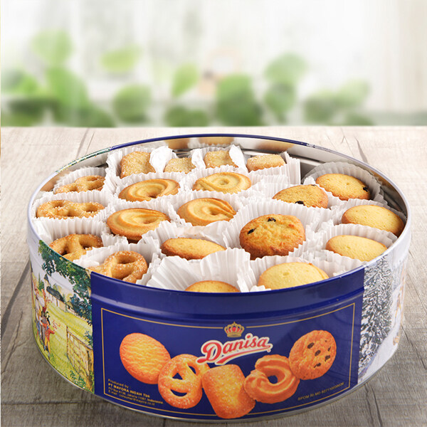 [Chính hãng] Bánh quy bơ Danisa hộp 908g kèm túi xách date 3 2023 2