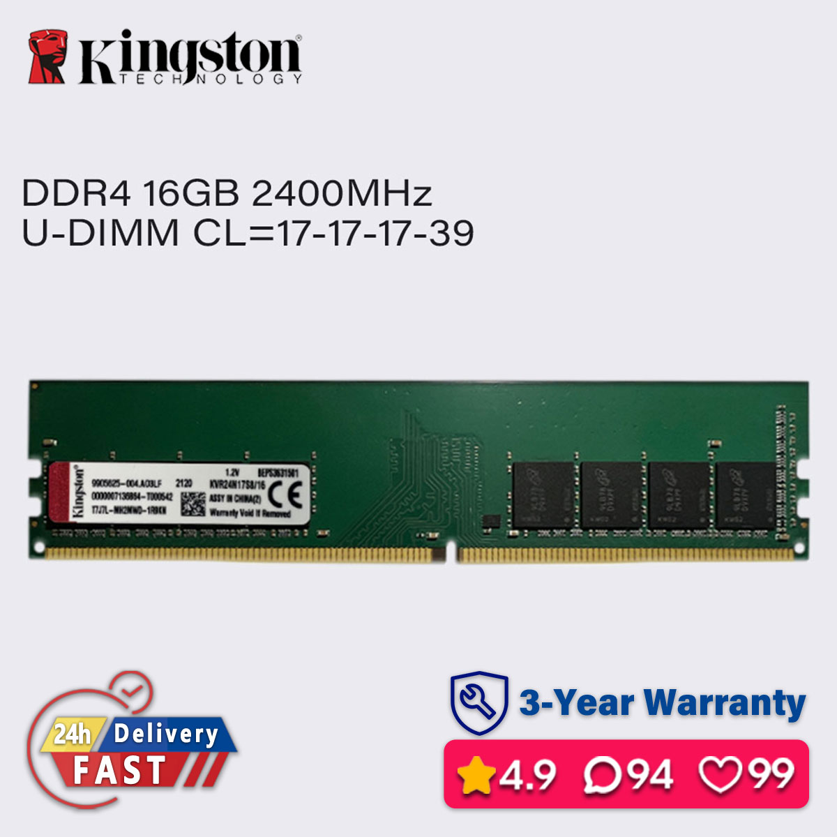 Shop Kingston Ram Ddr4 8gb at Better Price Online | Lazada Singapore