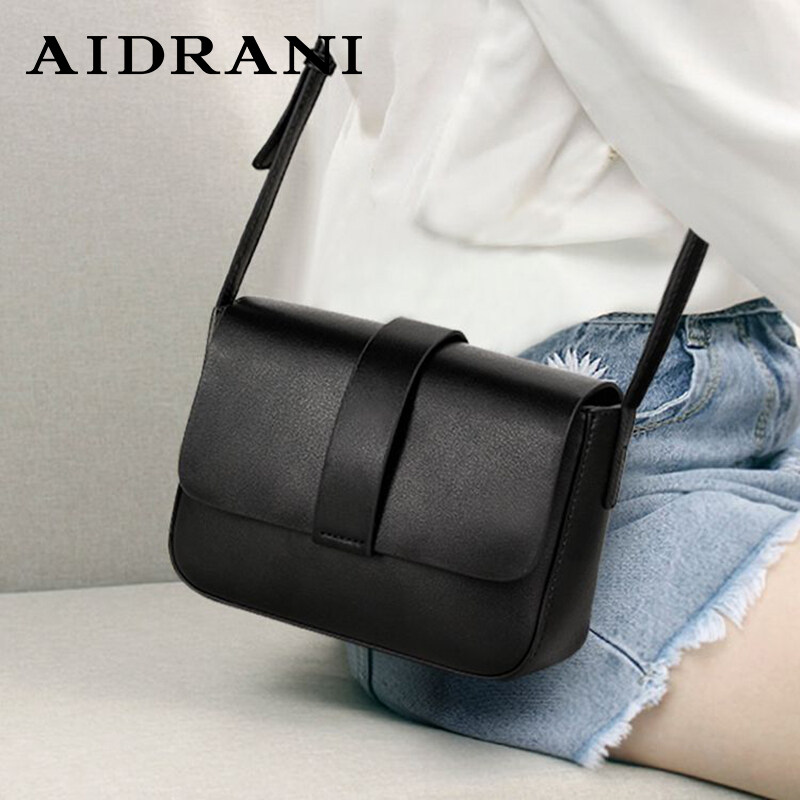 Aidrani New Fashion single shoulder bags for women 2024 high quality cowhide small square bag ราคา 1,315 บาท*ส่งฟรี