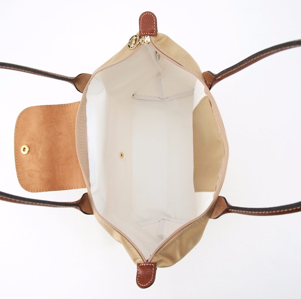 LONGCHAMP Women's Beige Nylon Hobo Shoulder Bag (pu3000