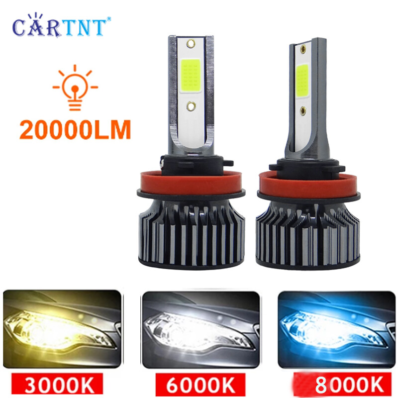 2 chiếc bóng đèn led h1 h3 h4 h7 bóng đèn pha led h8 h11 hb3 9005 hb4 9006 bóng đèn xe hơi 150w 20000lm 8000k đèn ô tô 12v