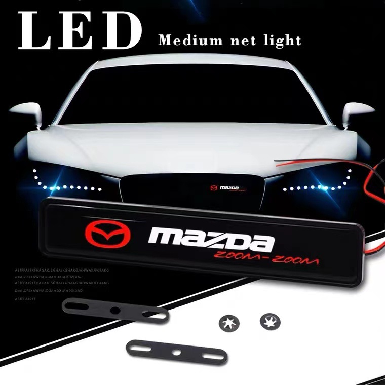 thumbnail image 2 of White 5D LED Illuminated Car Tail Logo Badge Light For Mazda 2/3/6/8 & CX7 2 of 3