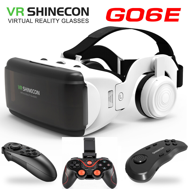 3D Box Shinecon Google Cardboard VR Box Headset Virtual Reality Glasses For 4.7-6.53 Inch SmartPhones - ยี่ห้อ VR SHINECON ราคา 271 บาท*ส่งฟรี