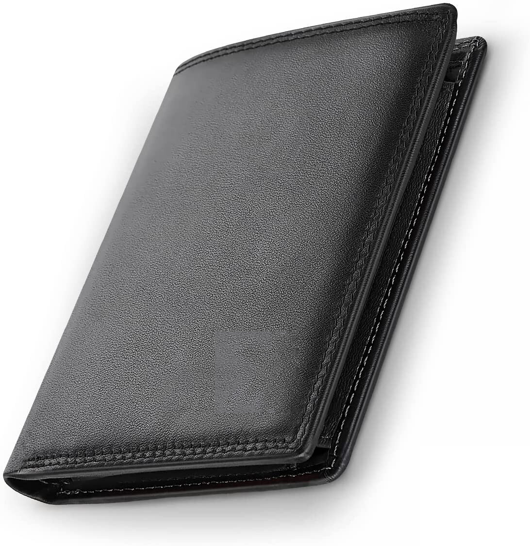 Thời trang thanh lịch ví da thật của Nam Túi đựng tiền xu Ví đựng thẻ PURSE RFID