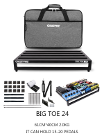 Ghost Fire Different Sizes Pedalboard Alloy Effect Holder Guitar Effect Pedal Board for Guitar Effect V-Series