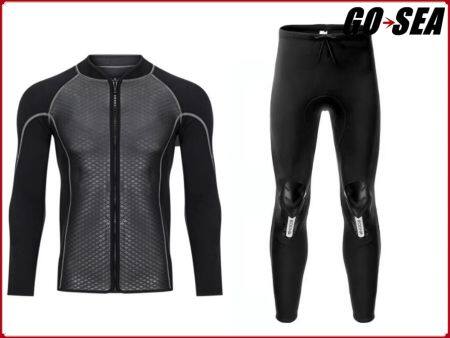 RIDE SHIP Men's Neoprene Wetsuit for Diving and Surfing