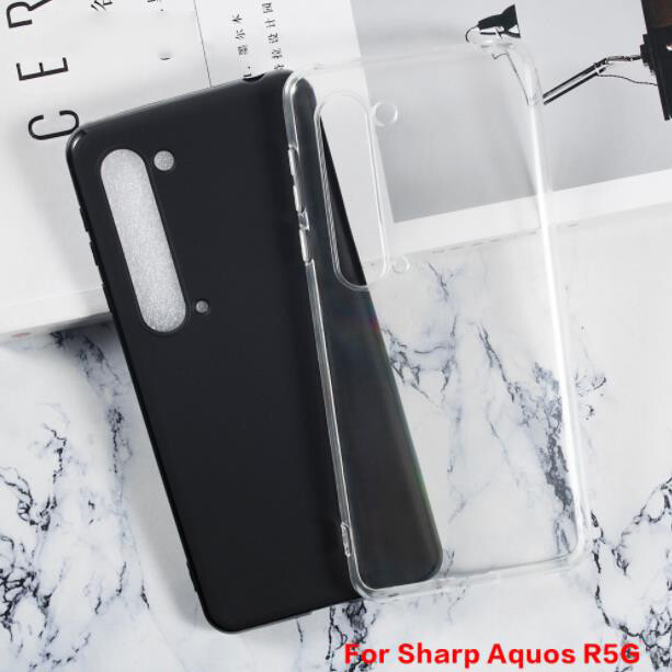 Ốp tpu mềm cho điện thoại sharp aquos r5g gel ốp lưng bảo vệ điện thoại bằng silicon