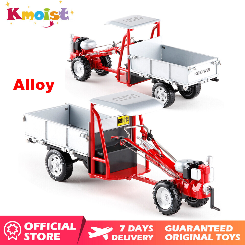 KAIDIWEI hợp kim 1:16 đi bộ máy kéo xe hơi mô hình mô phỏng nông nghiệp Máy kéo Đồ chơi Quà tặng cho trẻ em sinh nhật Die-cast Xe Quà Tặng