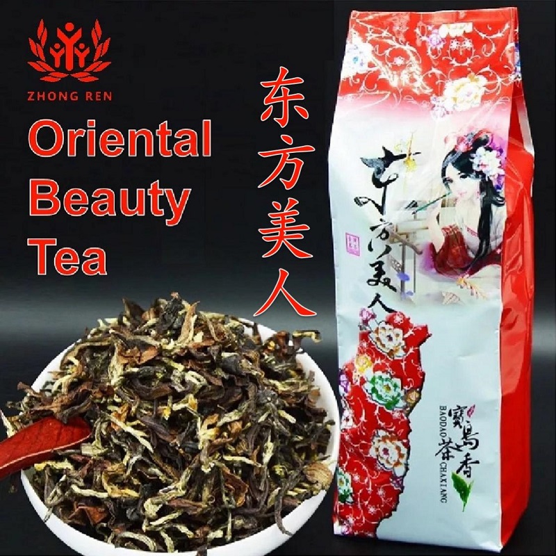 Gambar Oriental Teh Kecantikan ???????? 150G Punfeng Teh Taiwan Baihao Oolong Import Asal Buatan Tangan Tradisional Alpine Teh Oolong Rasa Madu