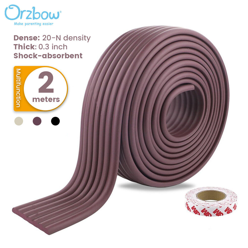 Orzbow Tấm Bảo Vệ Góc Bàn An Toàn Cho Bé Với Băng 3M Đa Chức Năng Bảo Vệ Trẻ Em Đồ Nội Thất Dày Mở Rộng Dải Bội Thu-2M