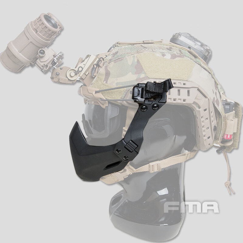 TB1364-BK-FMA Half Seal Mask(Folding)For Tactical Helmet (1).jpg