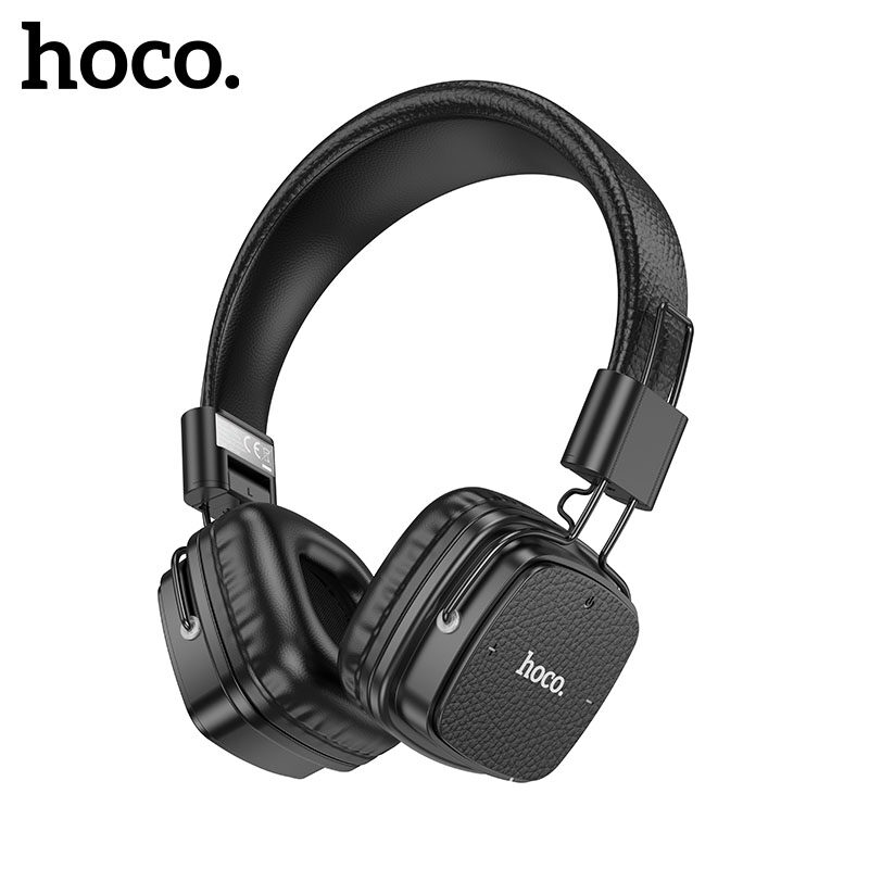 Hoco W56 Original 100% Foldable headsets Bluetooth 5.4 Over-ear Headphone HiFi Stereo Business and leisure Headset for , AUX ราคา 699 บาท*ส่งฟรี