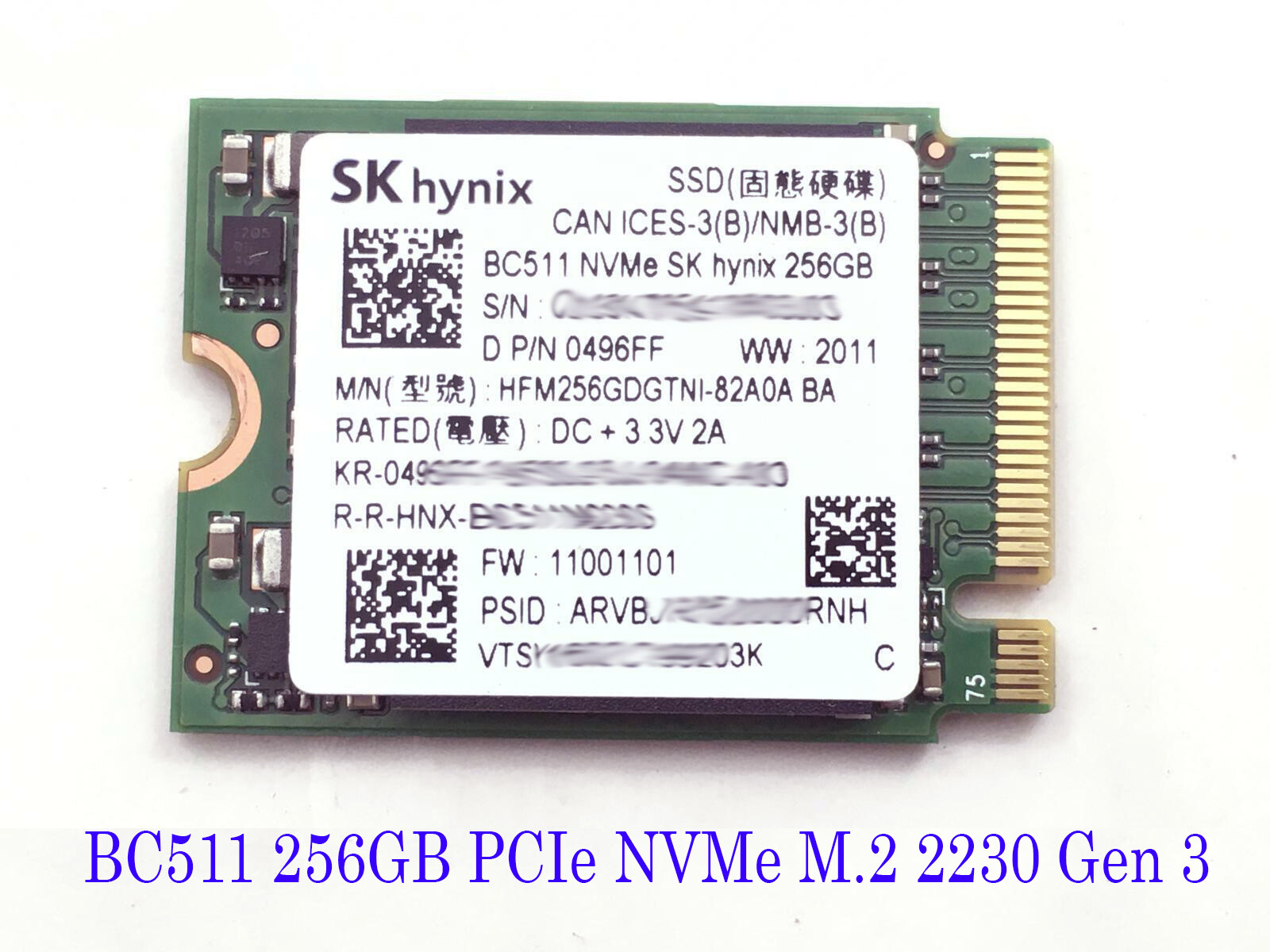 Hynix Bc711 Pc611 Nvme Sk Hynix 512gb Pc611 Nvme Sk Hynix SK HYNIX