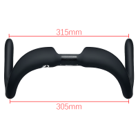 BALUGOE Carbon Fiber Track Bike Handle Sprint Match Bicycle Handlebar TT Cycling Handlebars 31.8mm sports UCI