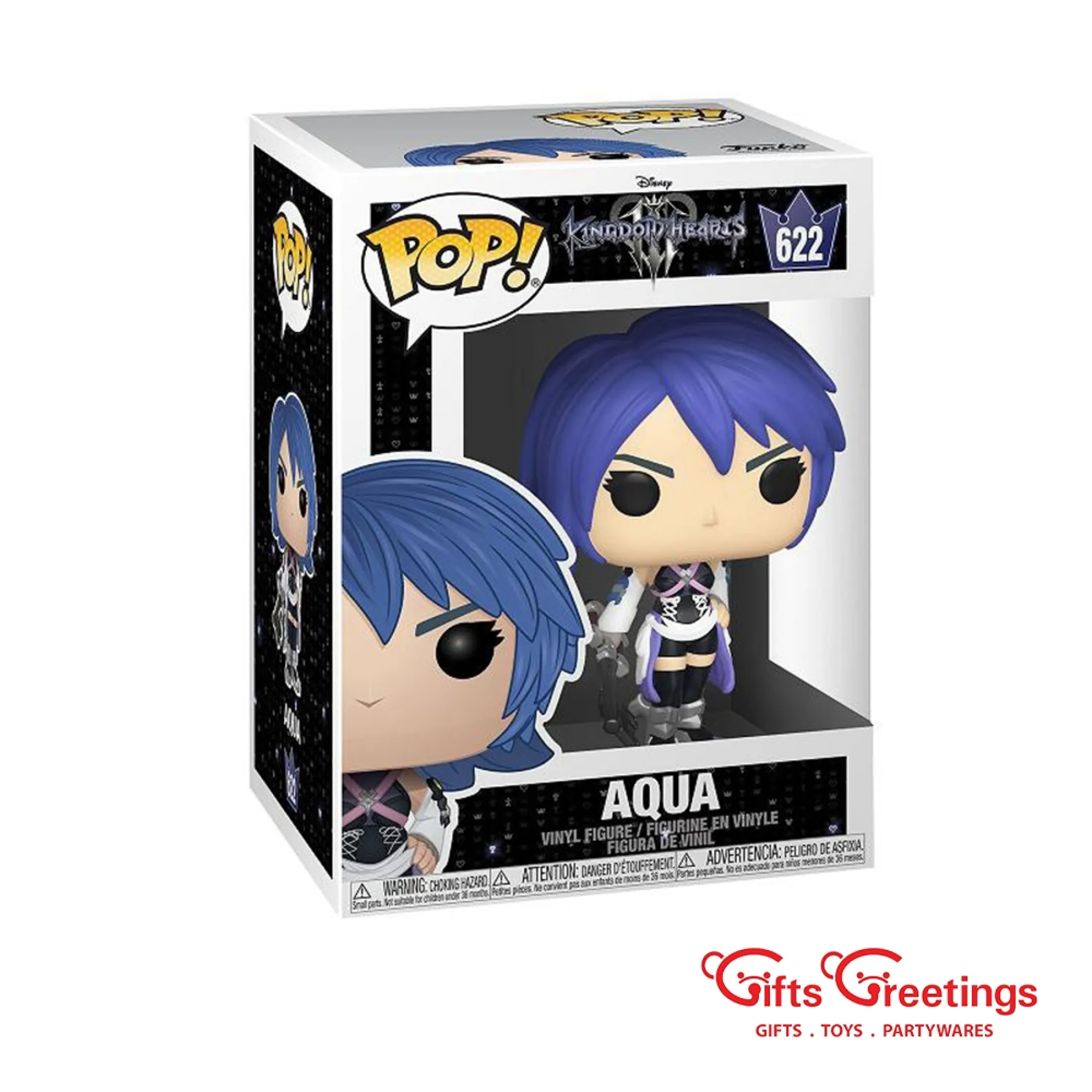 Funko Pop Kingdom Hearts 622 Aqua Hero Model Toy Lazada Singapore