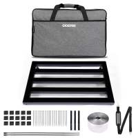 Ghost Fire Different Size Aluminum Alloy Super Light Portable Guitar Pedal Board Effect Pedalboard With Carrying Bag