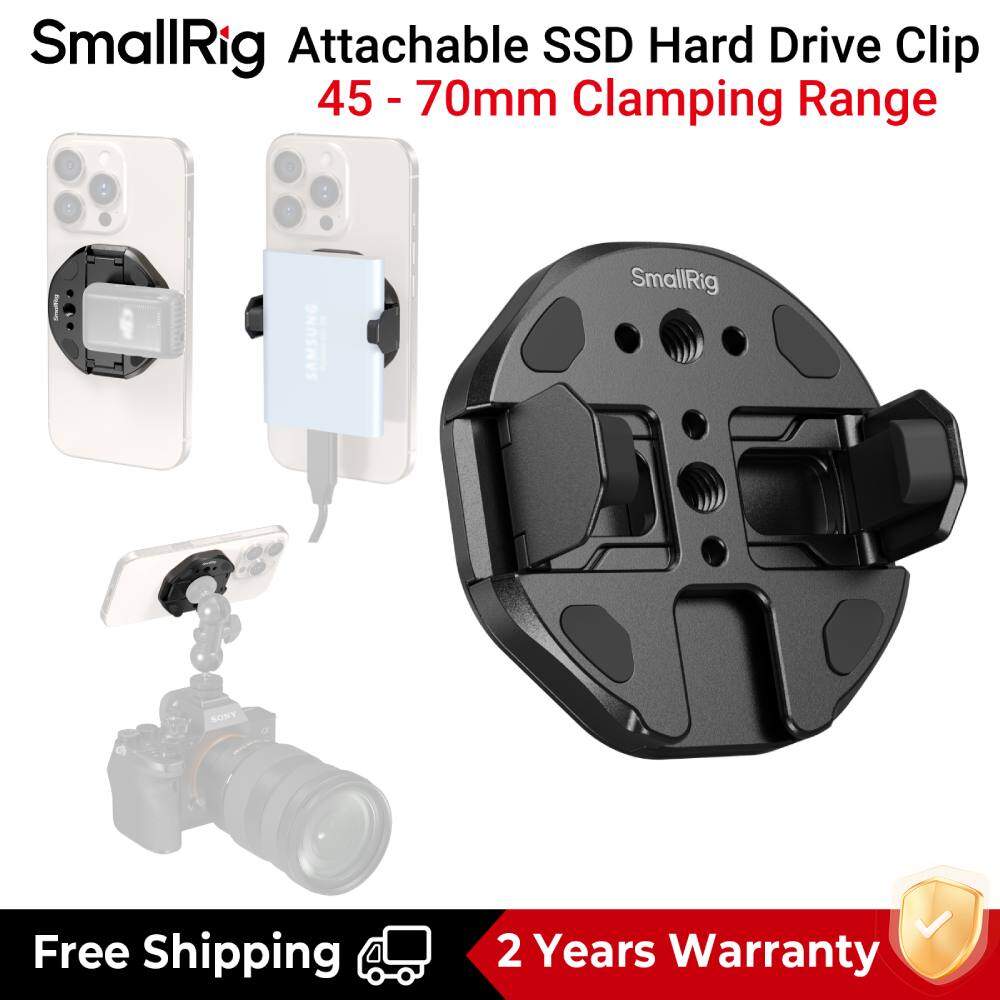 SmallRig Magnetic Clip for Back of Phone | SSD Holder Mount Clamp for External SSD 5157 - ยี่ห้อ SMALLRIG ราคา 799 บาท*ส่งฟรี