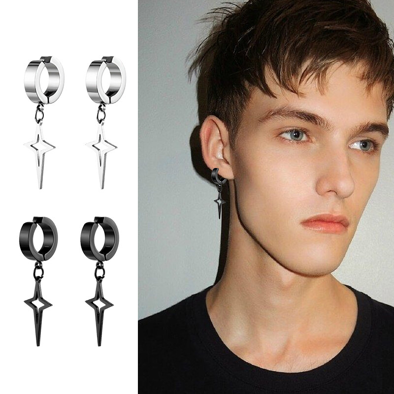 Mens on sale earrings hanging