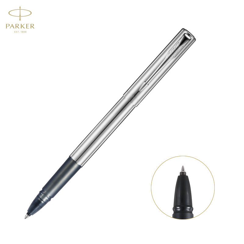 PARKER Vector XL Metallic Roller Ball Pen with Fine Point Ink Refill Luxury Gift Set with 5 Color Options Gift Box and Bag Set for Men Women Office Writing
