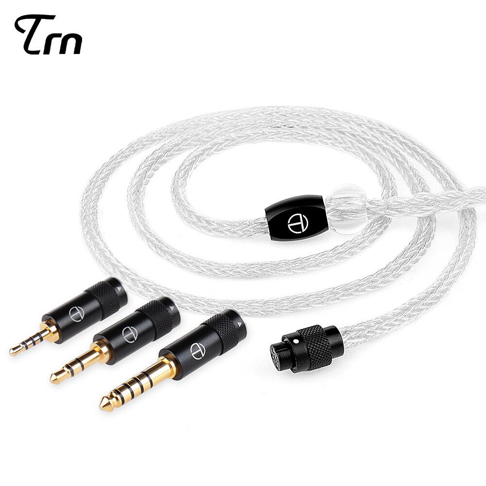 TRN T6 Pro 16 Core Earphones Upgrade Cable With MMCX 2PIN 0.75MM 0.78MM