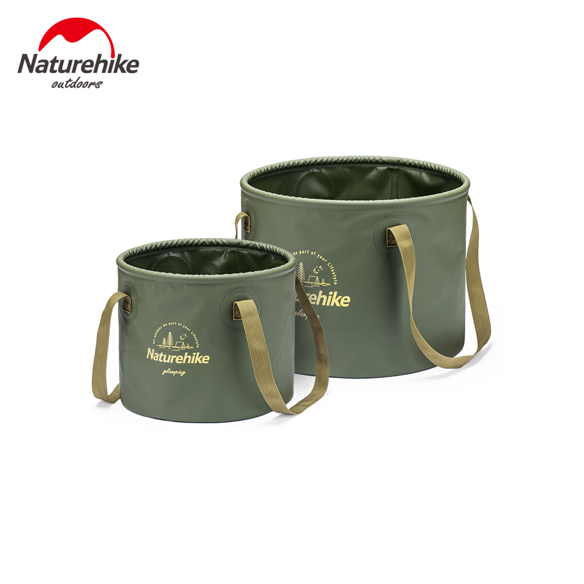 Naturehike Ngoài Trời Có Thể Gập Lại 10 LÍT 20 Lít Vòng Nước Xô Nước Container, Nước Thùng Lưu Trữ Cắm Trại Đi Bộ Đường Dài Câu Cá Rửa NH20SJ040